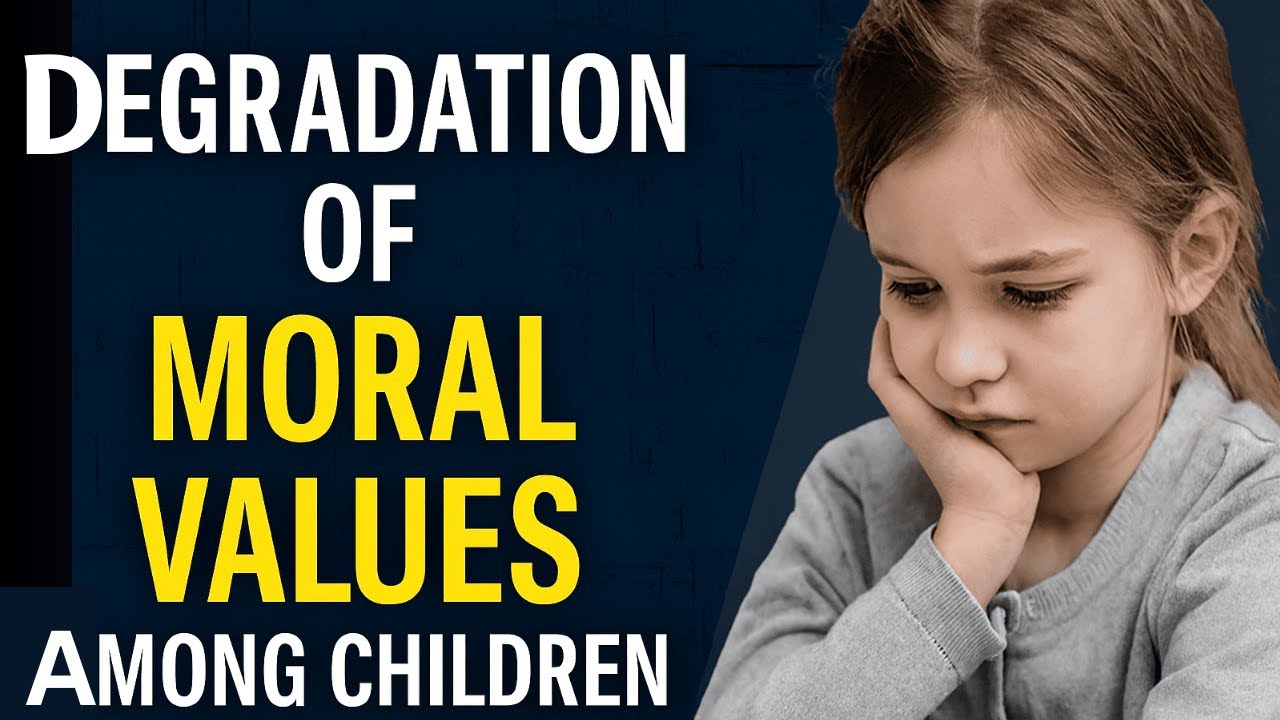 The Shocking Truth About Kids' Moral Values Crisis