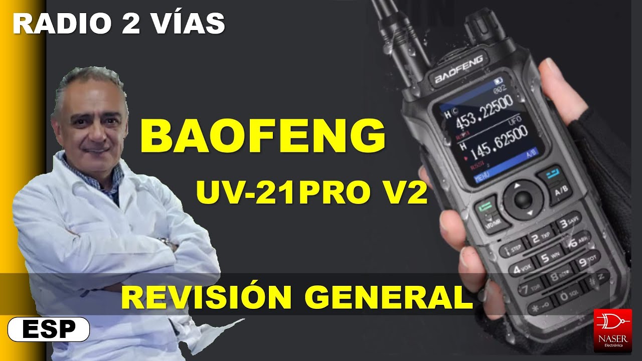 Baofeng UV-21 Pro V2 - Radio 2 vías, Desempaquetado y Revisión General.
