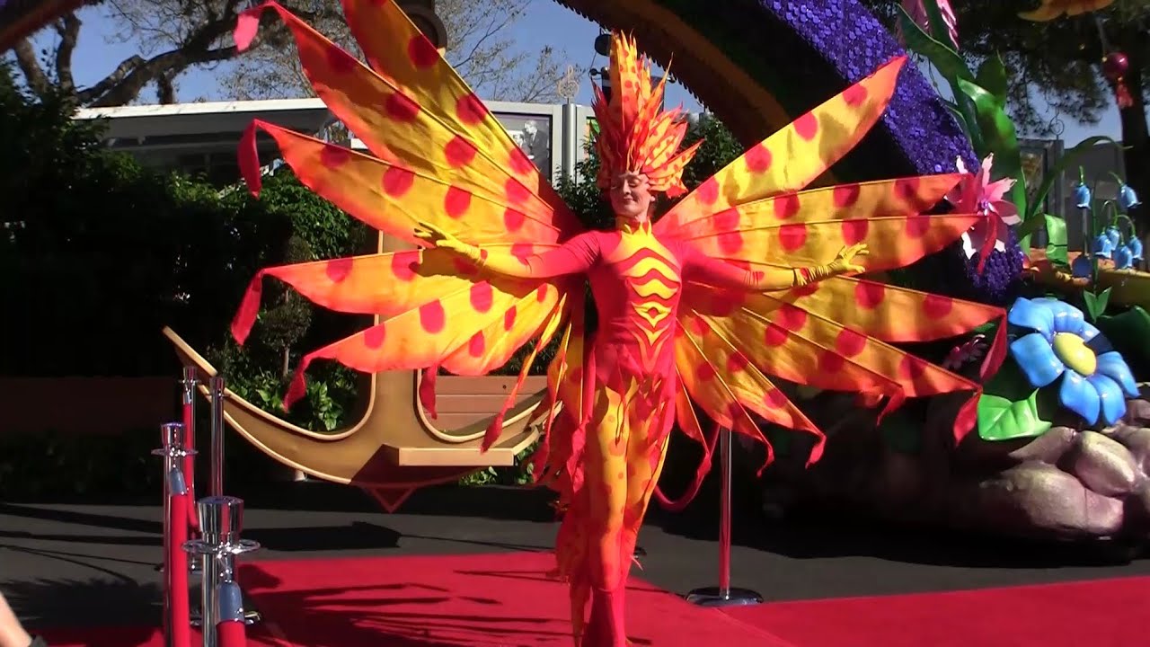 Festival of Fantasy parade Fashion Week show debuting costumes at Walt Disney World