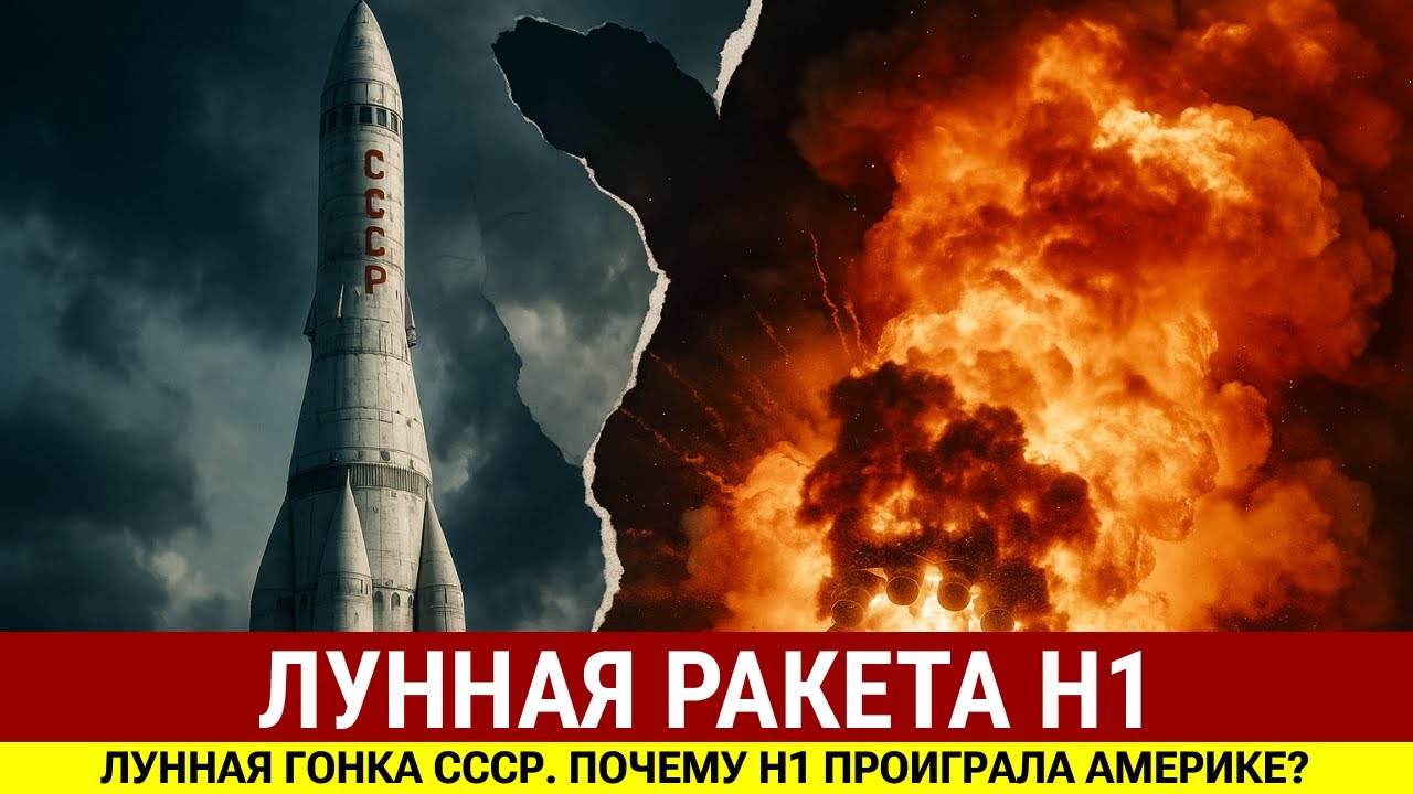 Лунная ракета Н1: Почему советский гигант 4 раза взорвался на пути к Луне?