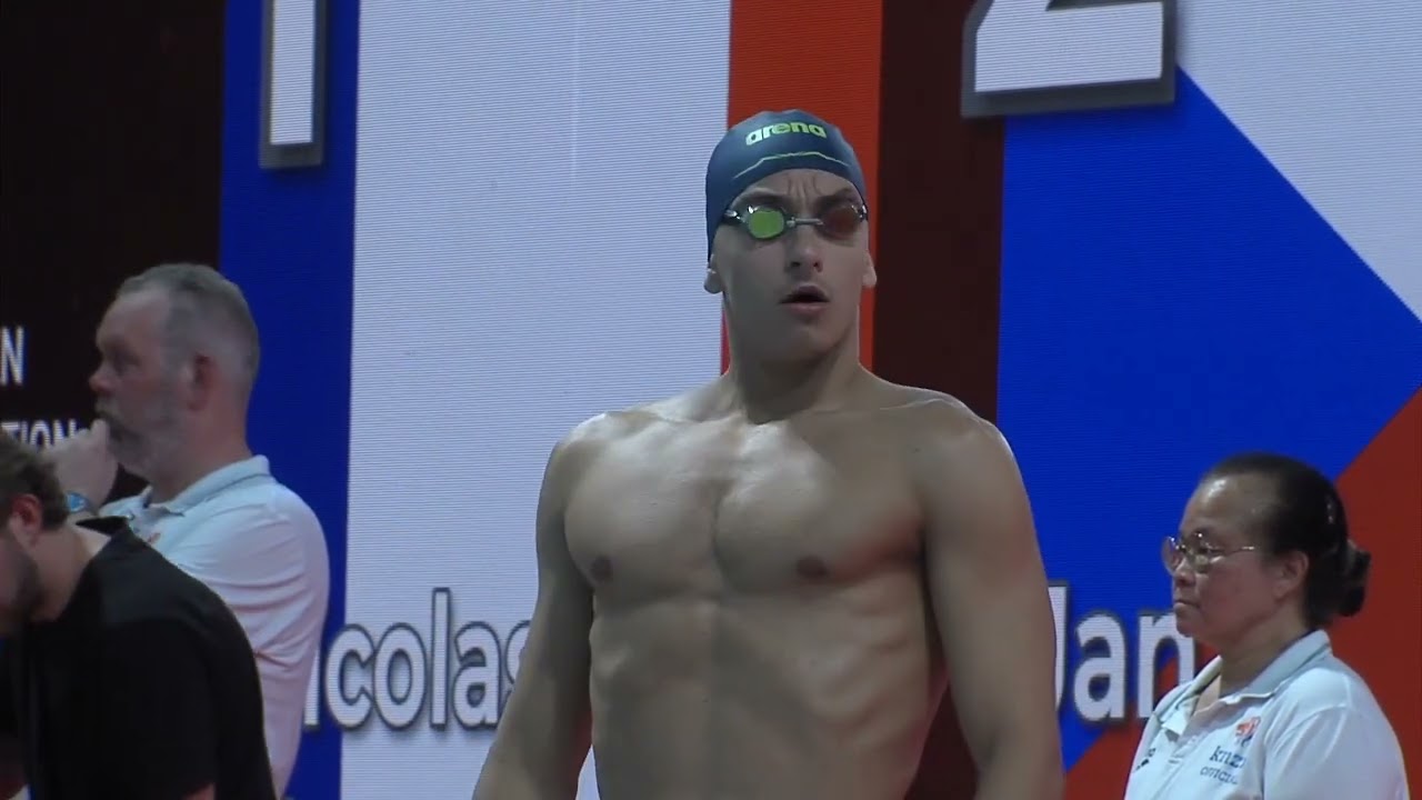 #18 A-Final - Men 100 m Butterfly - EQM 2024 | Zwemmen