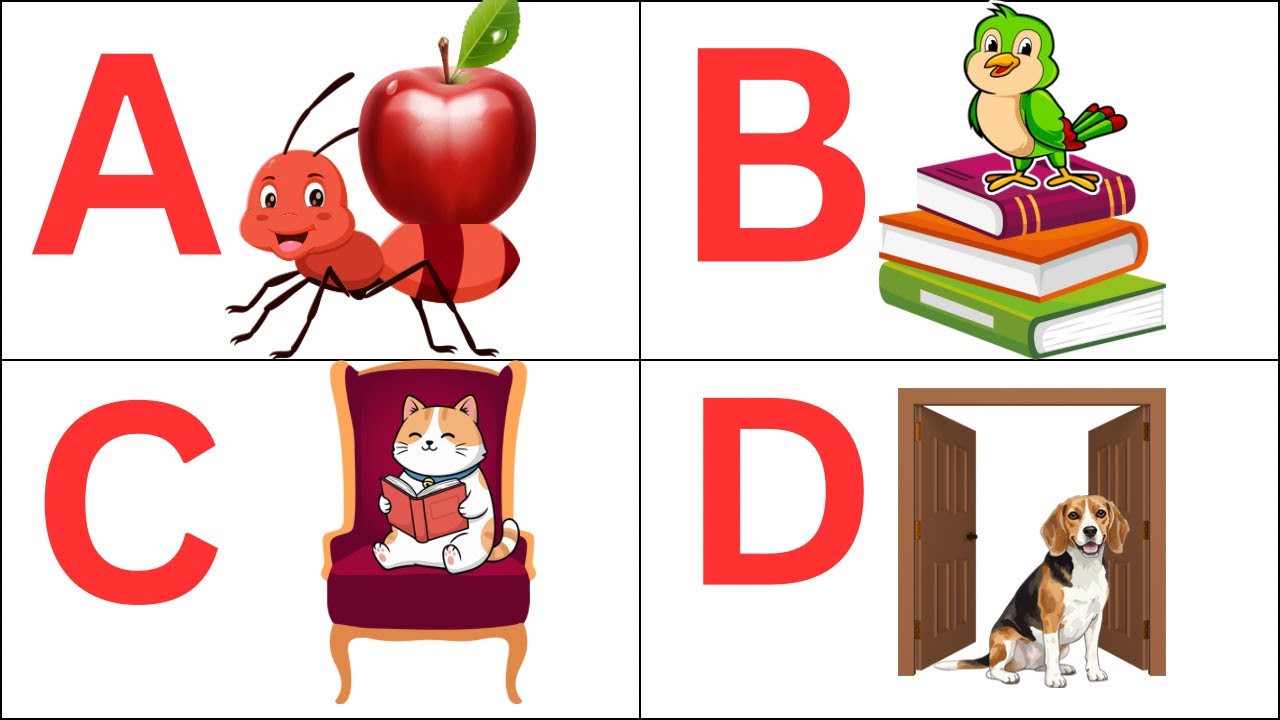 Английский алфавит ABCD || Изучаем алфавит от А до Я | Песенка про алфавит для детей 🌈 Песенка пр...