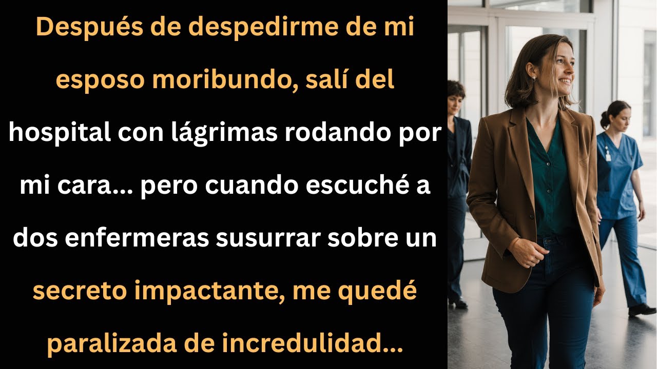 Creí que mi esposo moriría… pero lo que escuché fuera del hospital lo cambió todo.
