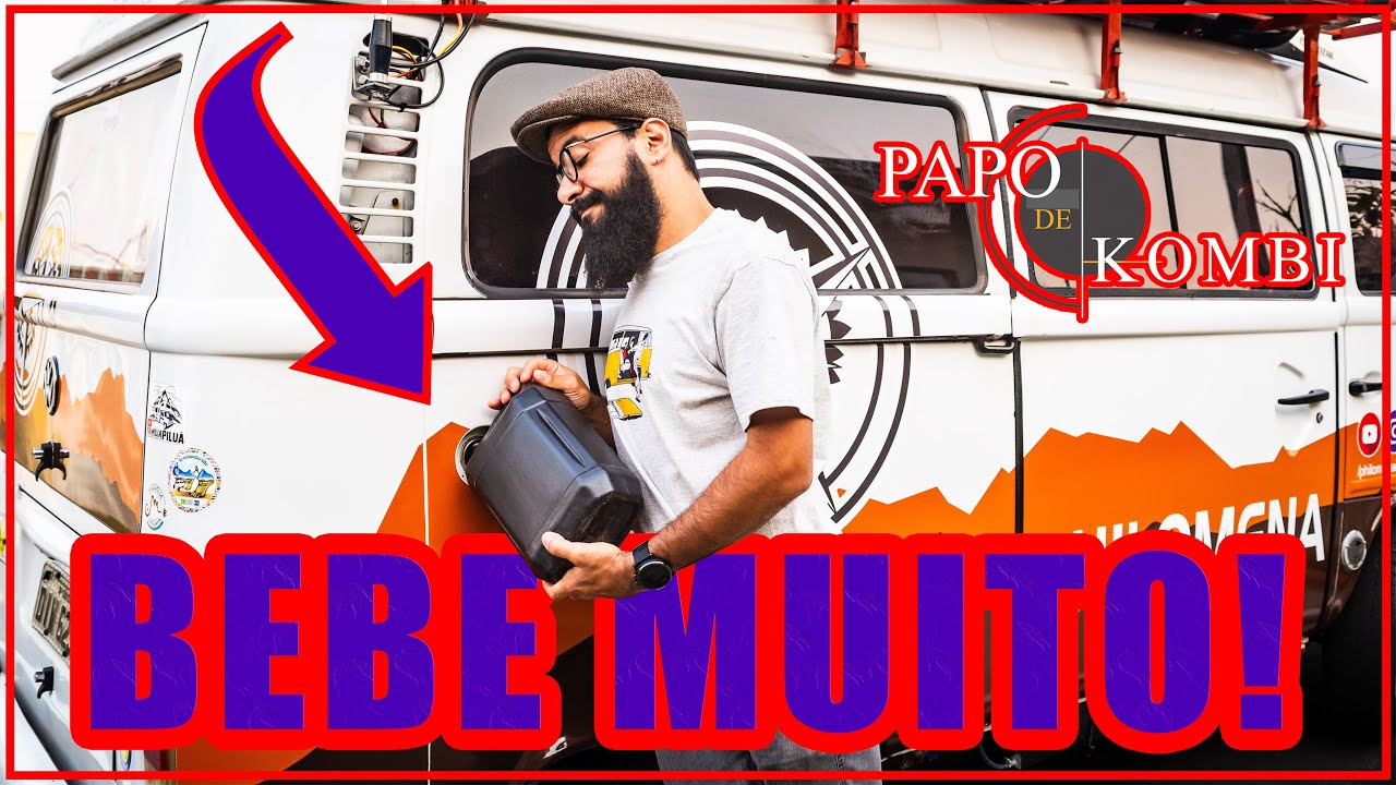 QUAL O CONSUMO da KOMBI CARREGADA!? - Quantos Km/l a Philomena faz? - PAPO DE KOMBI Nº 13