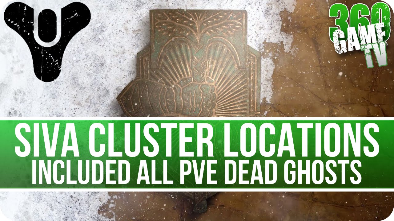 Destiny SIVA Cluster Locations incl. All Dead Ghosts - All in One Rise of Iron PVE Guide
