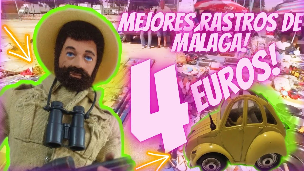 LOS MEJORES RASTRO DE MALAGA - juguetes antiguos