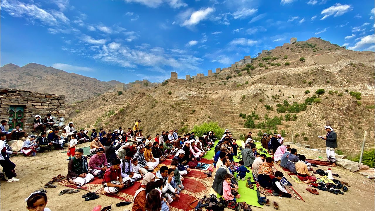 #عيد الأضحى المبارك 1442هـ 2021م عادة المعايدة في #يافع كل عام وانتم بخير