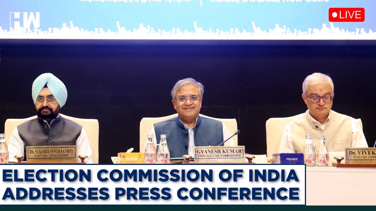 Election Commission Press Conference LIVE: CEC Gyanesh Kumar Likely To Announce Nationwide SIR