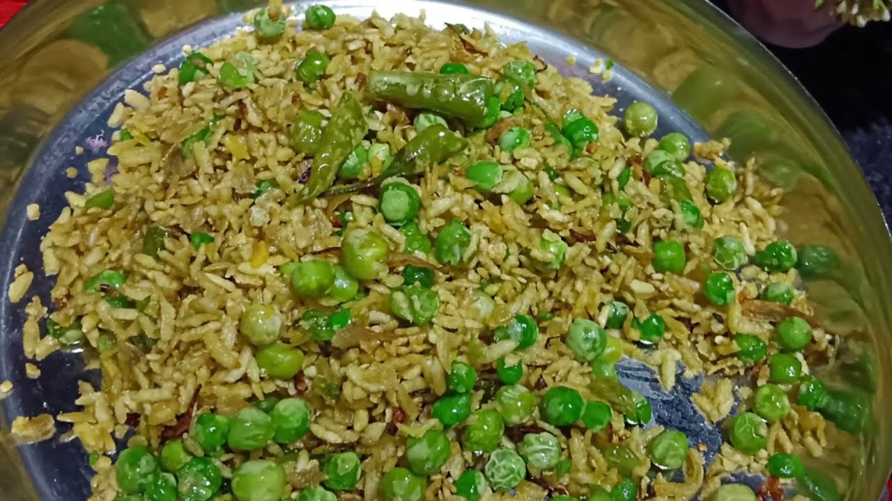 बिहार का फेमस नाश्ता चूड़ा - मटर की रेसिपी एक बार बनाऐ महिने खाएं l chuda matar ki recipe l