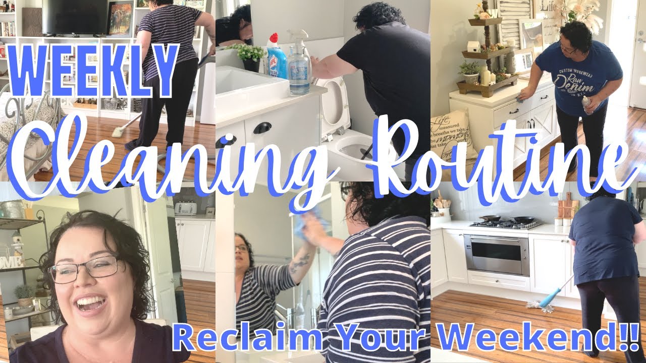 CLEANING ROUTINE 2021 | WORKING MUM | CLEANING MOTIVATION | RECLAIM YOUR WEEKEND!!!