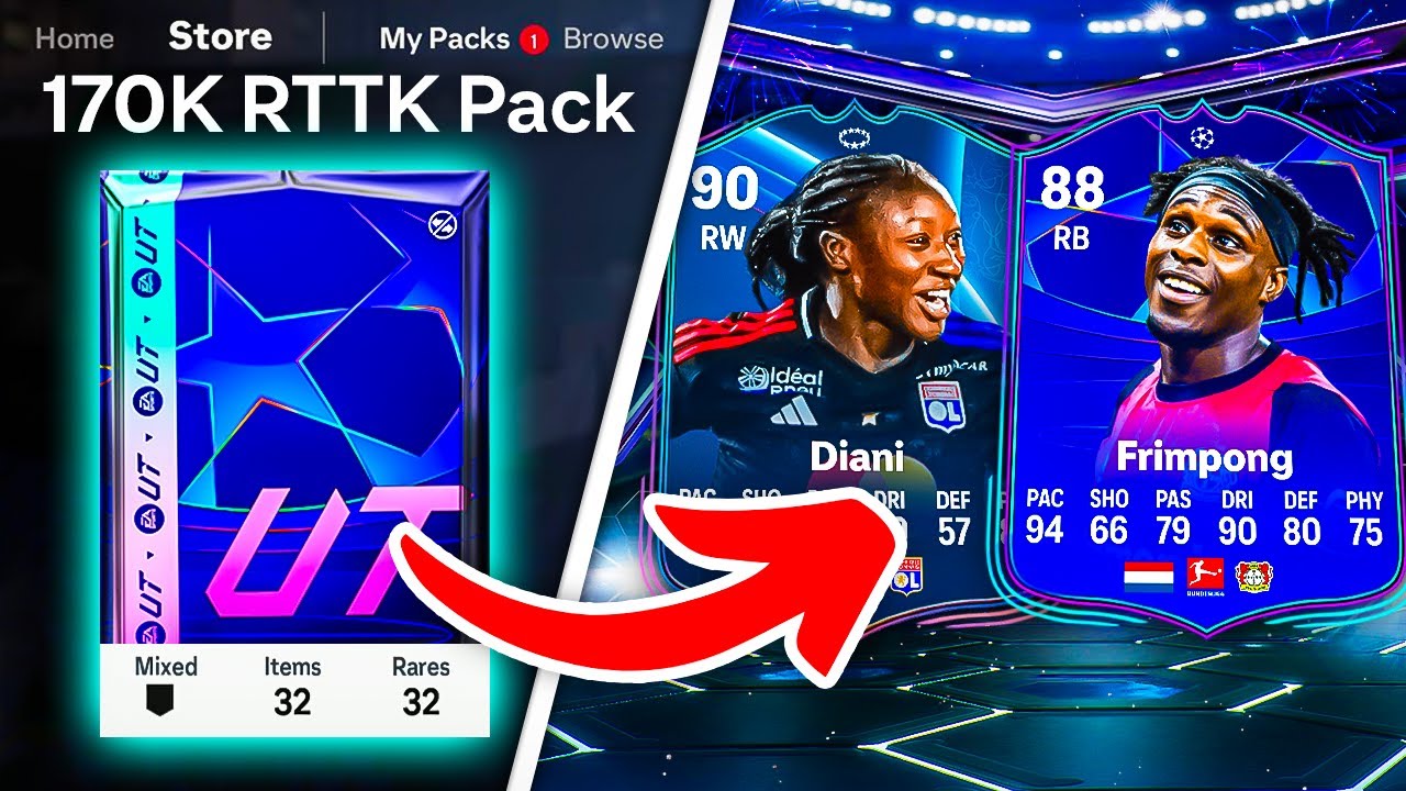 170K RTTK PACKS & TOTW PACKS! 😲 FC 25 Ultimate Team