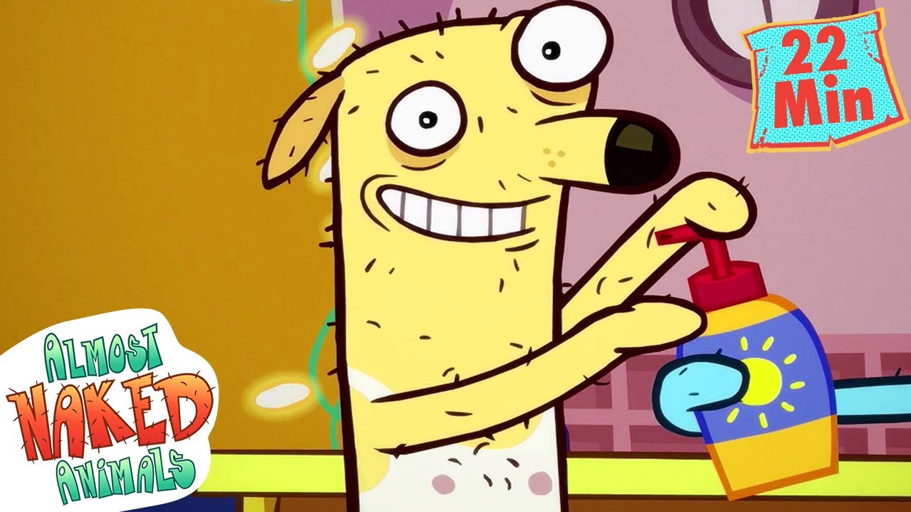 Sun Scream | Funny Cartoons for Kids | Almost Naked Animals | 9 Story Fun