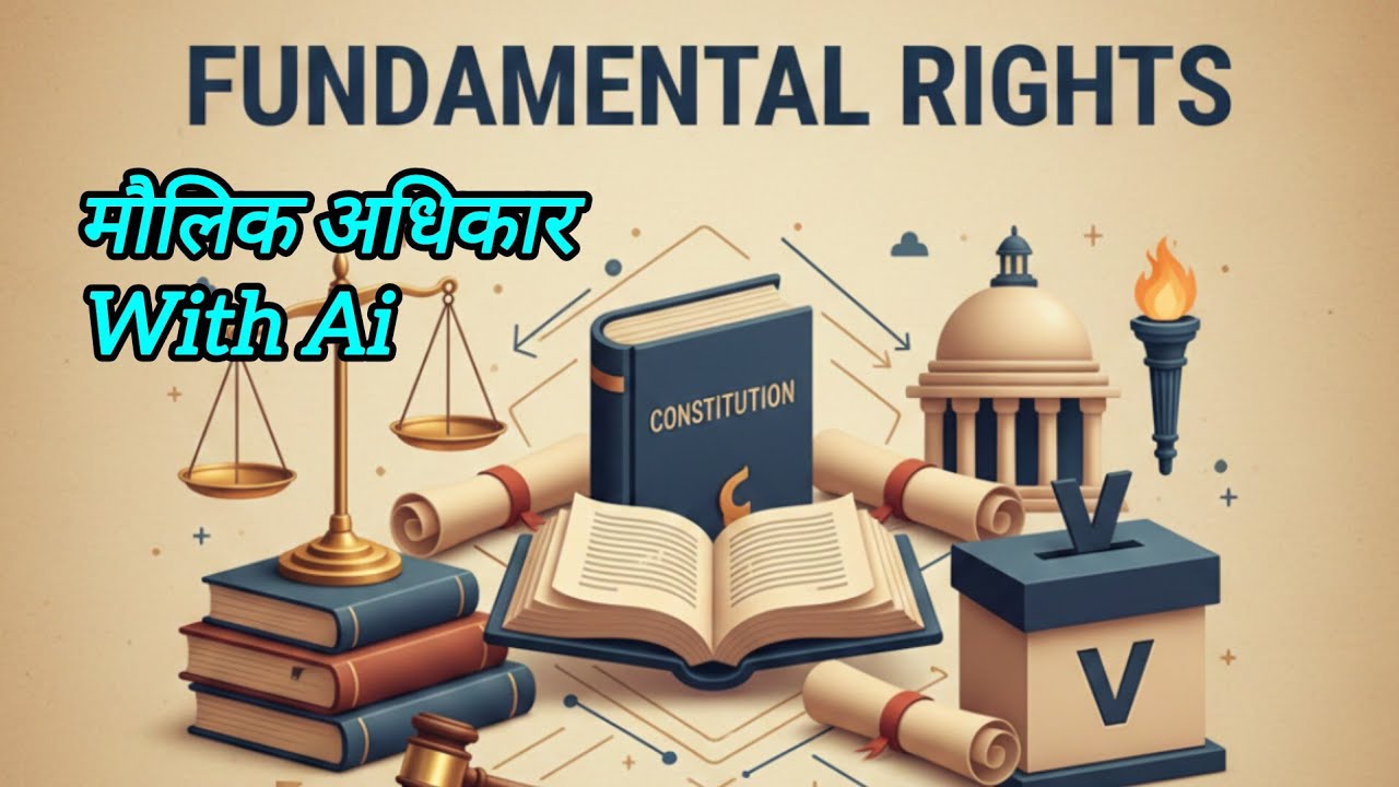 Ai से पढ़िए मौलिक अधिकार | Fundamental Rights Explained (Art 12-35) | Laxmikant Polity