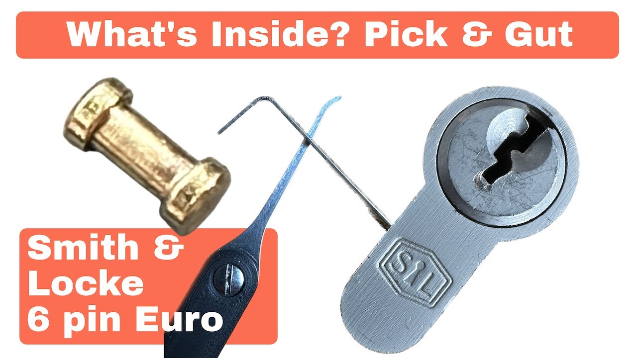 What's Inside: Smith & Locke 6 pin Euro picked and gutted