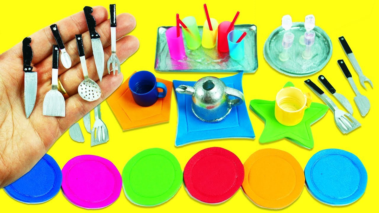 10 Miniaturas de Cocina / para Cocinar en Miniatura #2  -  Manualidades Para Muñecas