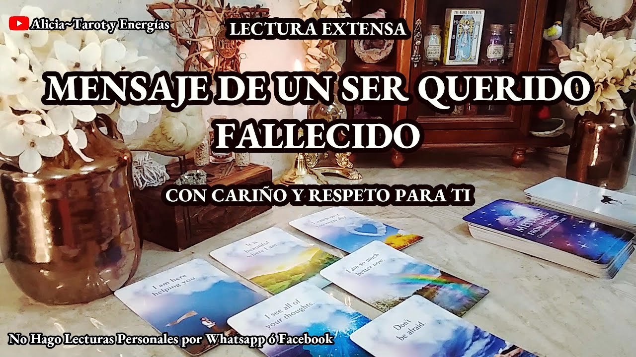 ✨Mensaje de Un Ser Querido Fallecido ✝️ Hoy Necesita Recordarte Algo Importante☁️💌☁️ #tarot
