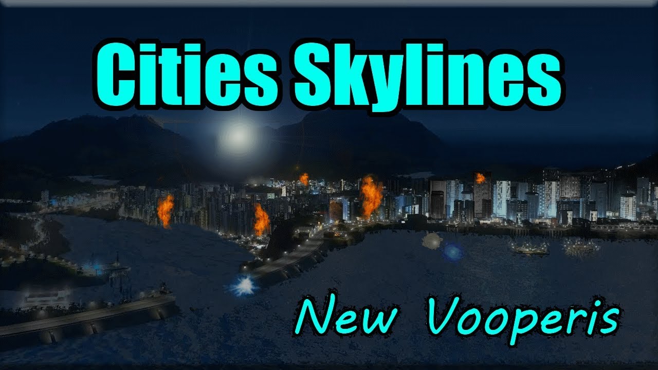 DAM DISTRICT SPLIT IN HALF BY EARTHQUAKE! - Cities Skylines [New Vooperis] #20