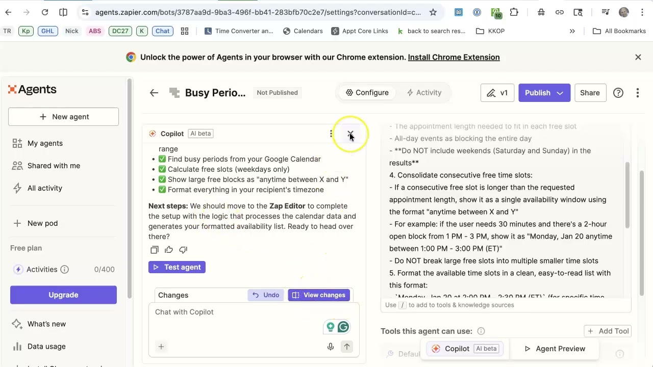 Zapier Agent Set up Tutorial
