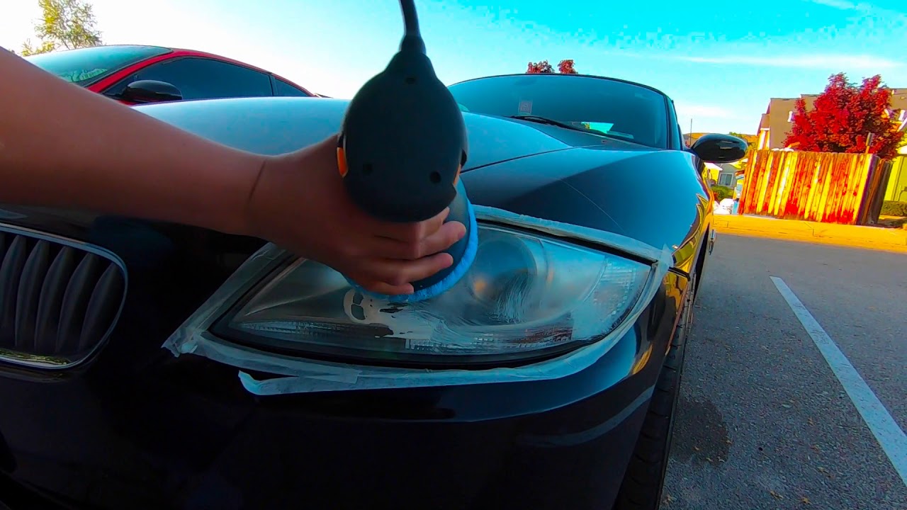 BMW Z4 HEADLIGHT RESTORATION