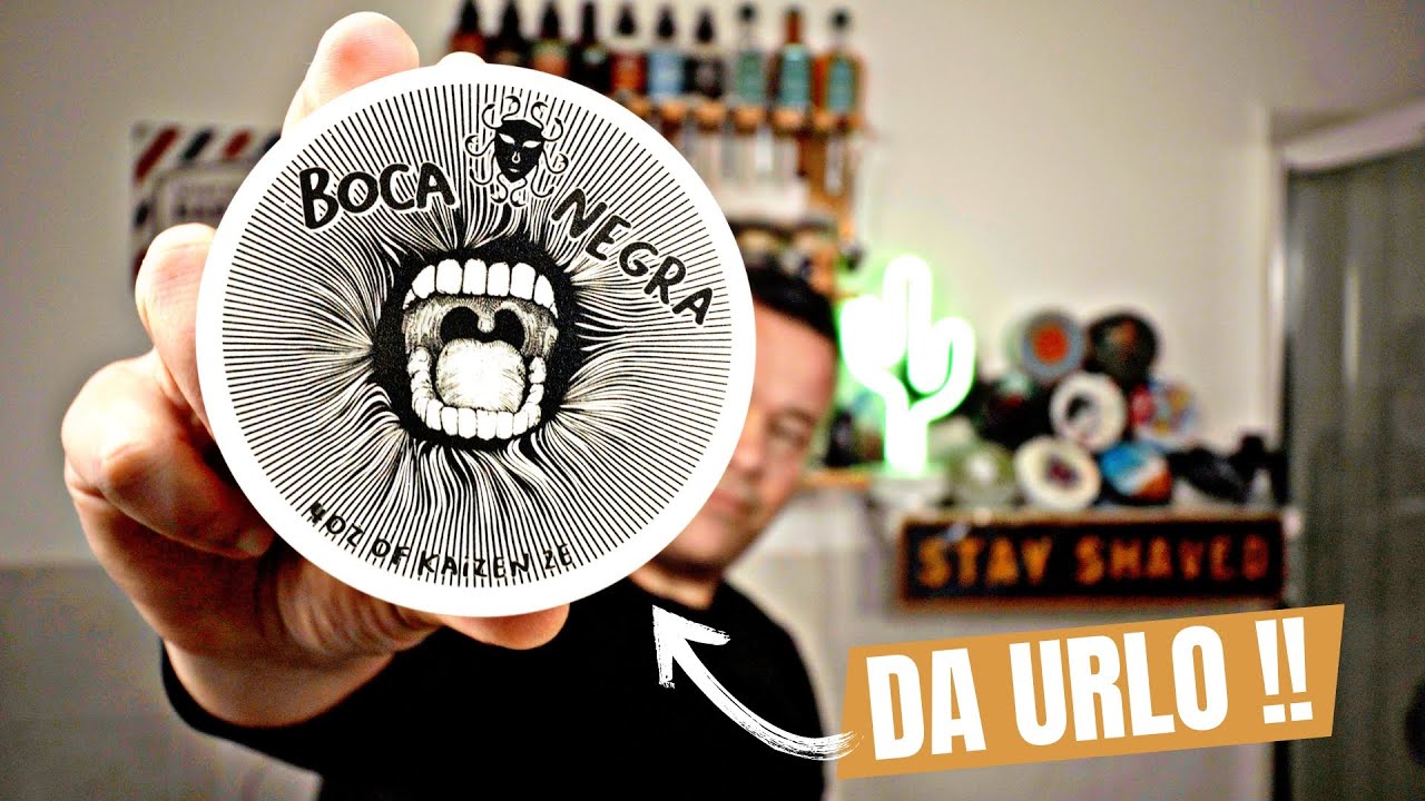 Sapone da Barba Boca Negra di Ariana & Evans | Rasatura Tradizionale con Edwin Jagger 3one6