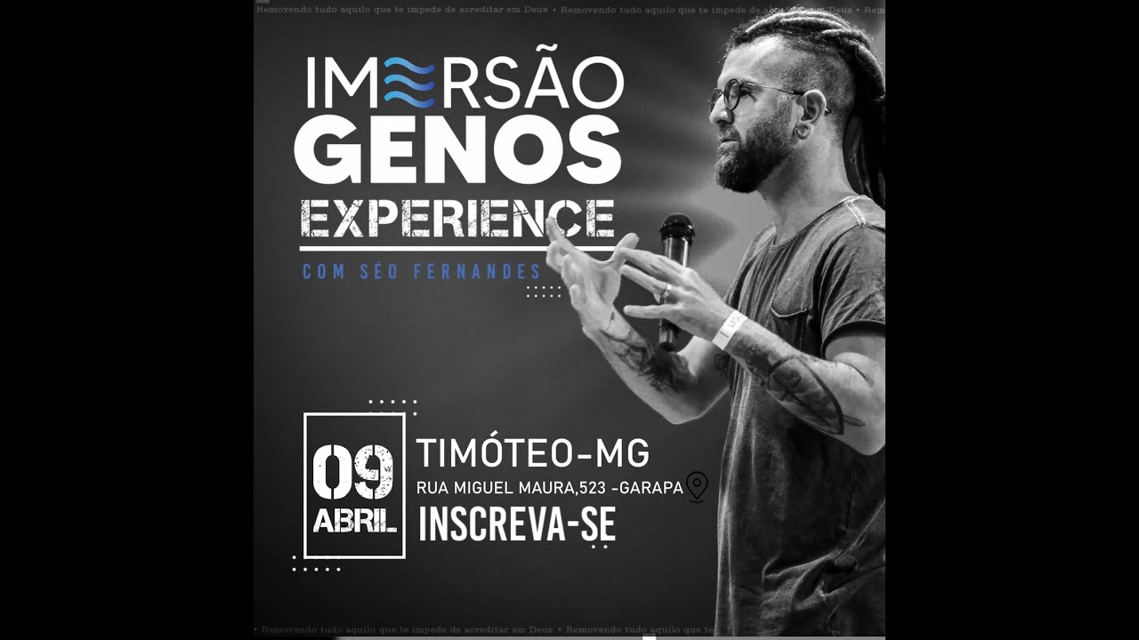Séo Fernandes - Imersão Genos Experience Timóteo - MG