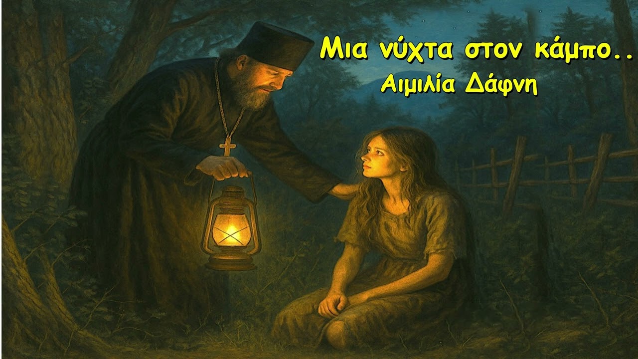 Μια νύχτα στον κάμπο.. Αιμιλία Δάφνη.. Διήγημα..Logo-texnis Geo Stavrianea..
