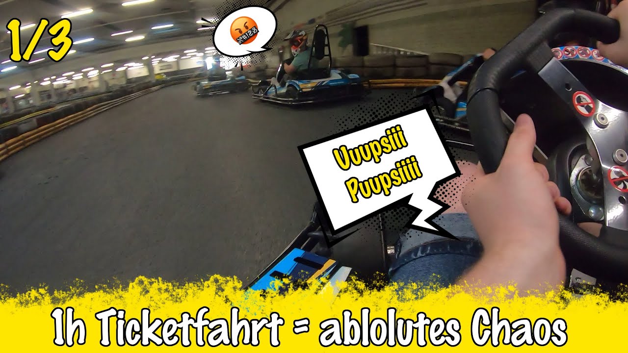 Kartbahn - Werther | 1h Ticketfahrt = absolutes Chaos 1/3