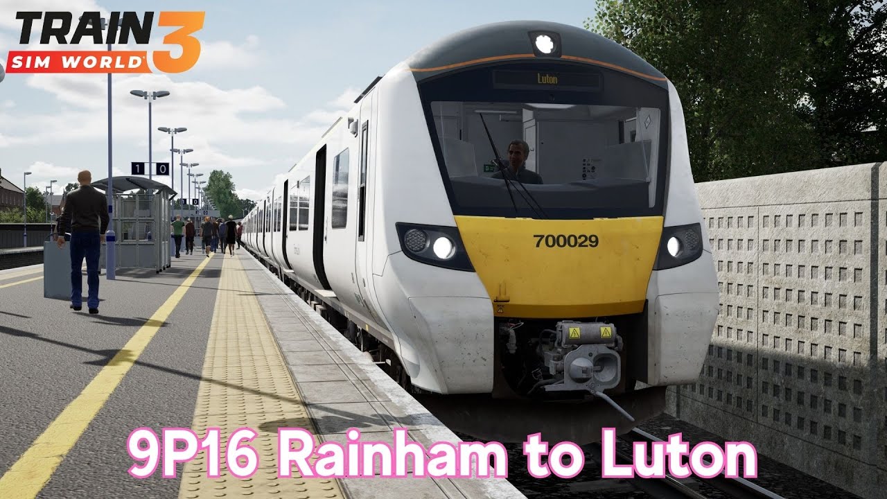 9P16 Rainham to Luton - Southeastern High Speed - Class 700 - Train Sim World 3