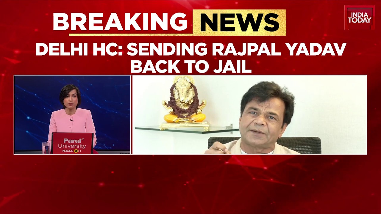 Delhi High Court Upholds Rajpal Yadav's Conviction In Cheque Bounce Case | India Today