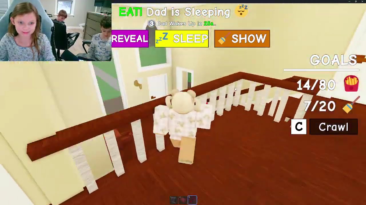 DONT WAKE DAD! *ROBLOX