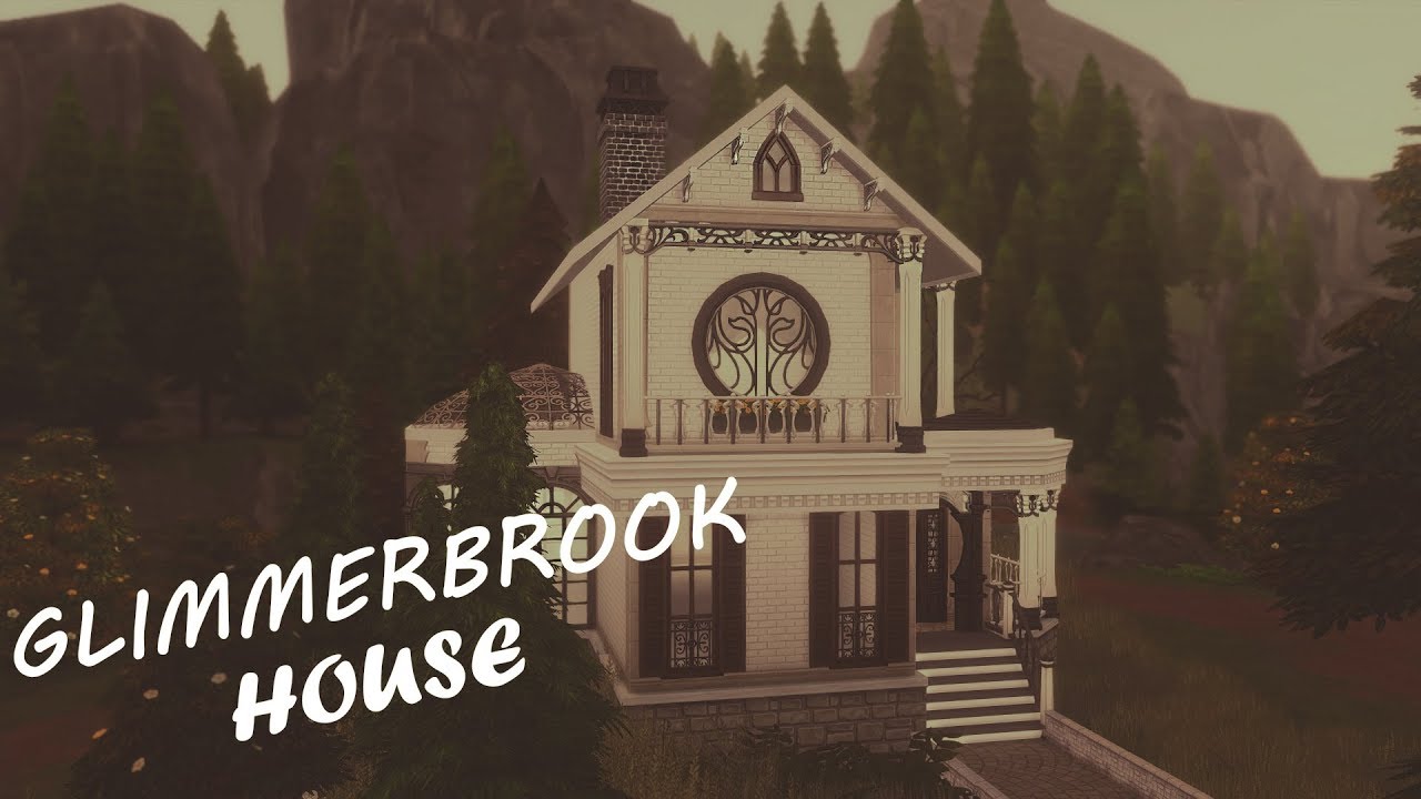 Sims 4 | Speedbuild | Glimmerbrook house Part 1 | NO CC