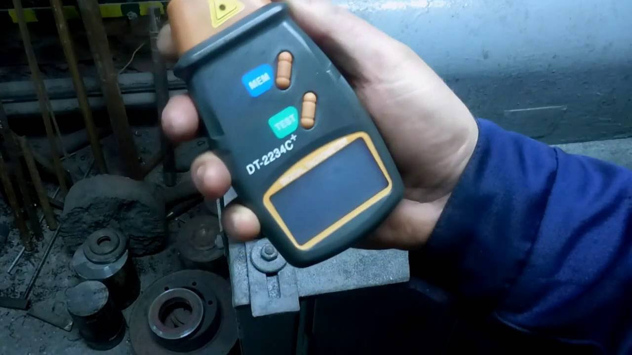 Тахометр для токарного станка DT2234C электронный. Токарная обработка.