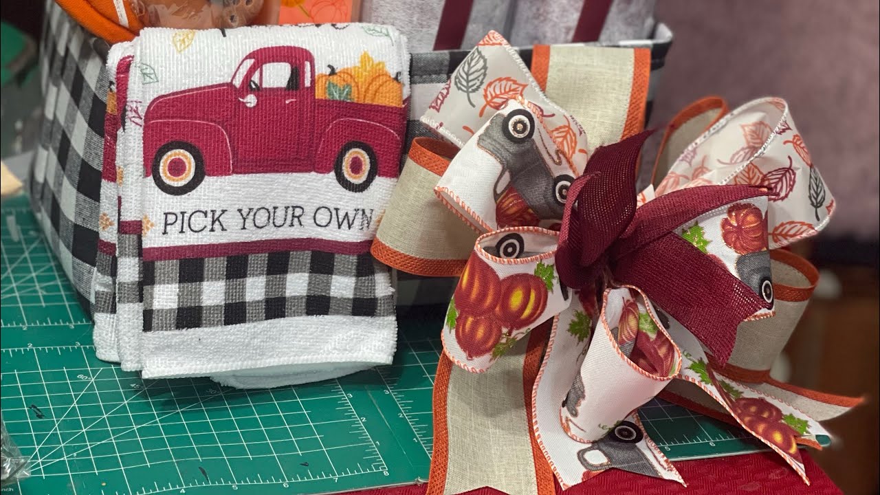 DIY Fall Gift Basket