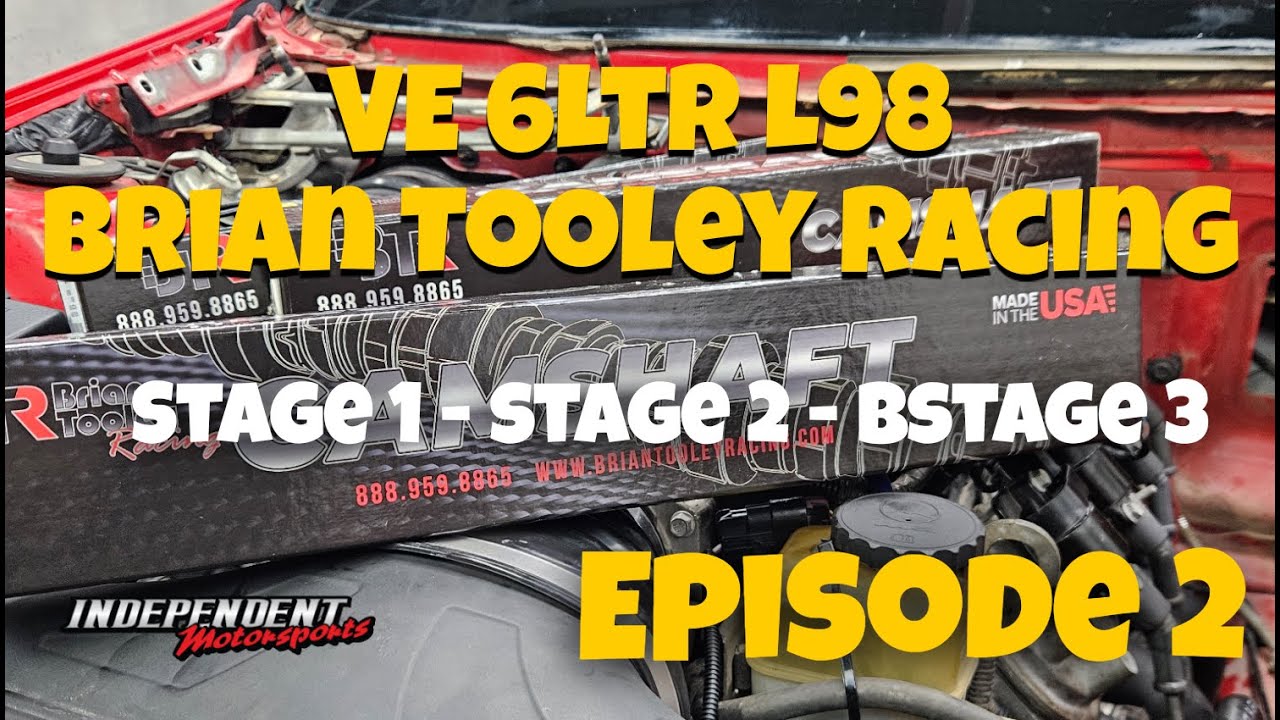 VE 6LTR L98 Test Mule: Brian Tooley Racing Camshaft Stage Testing | Episode 2