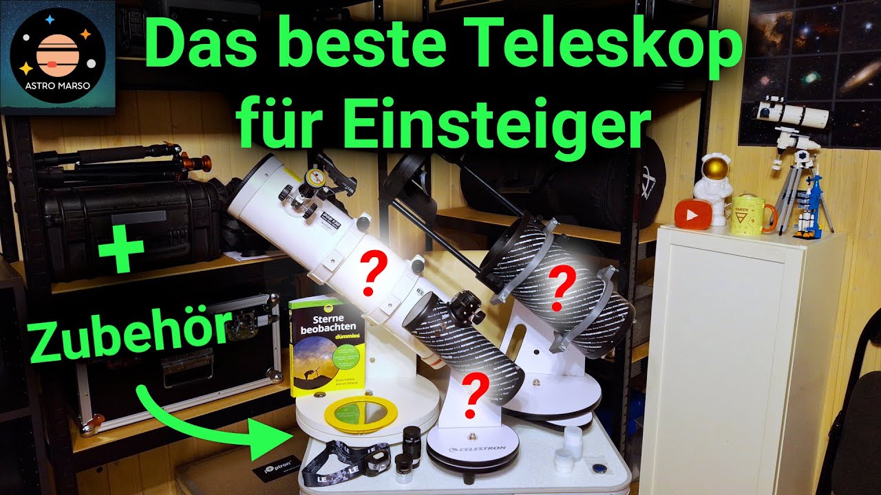 Das beste Teleskop 🔭 für Einsteiger / Anfänger + passendes Zubehör in der Hobby-Astronomie