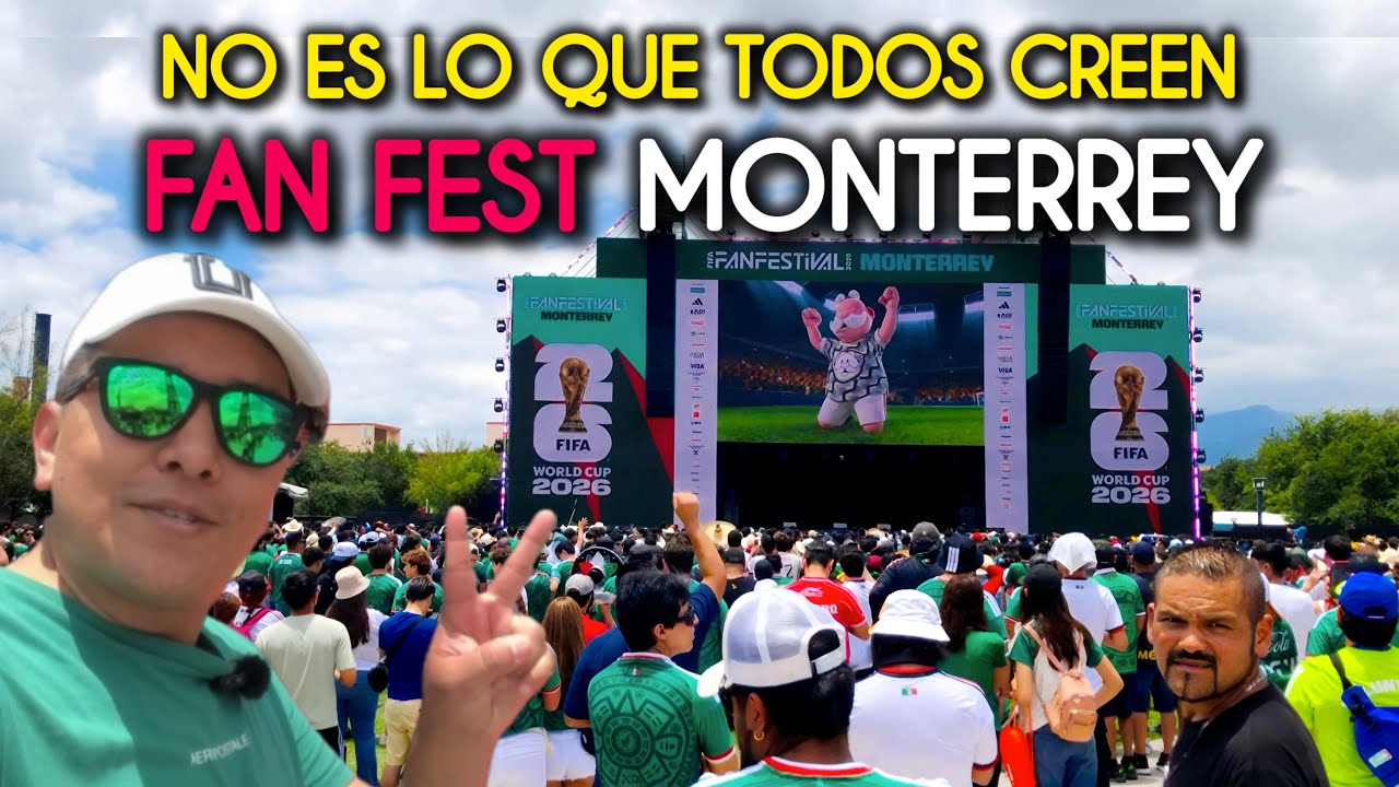 As&iacute; se vivi&oacute; la INAUGURACI&Oacute;N del MUNDIAL 2026 FAN FEST en FUNDIDORA MONTERREY⚽🇲🇽