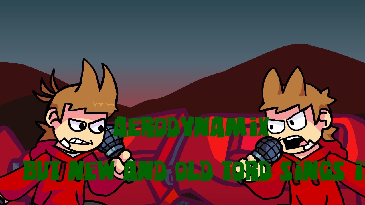 Friday Night Funkin' Vs Tord Red Fury: Aerodynamix but New Tord and Old Tord sings it