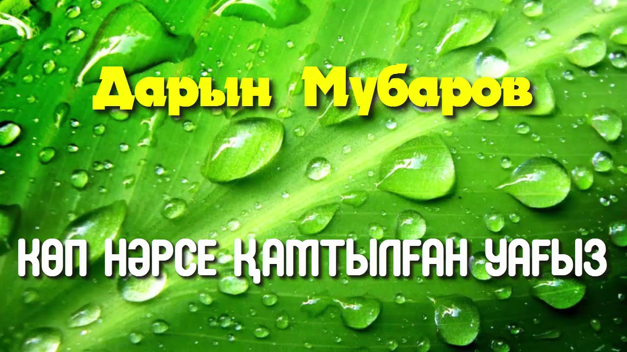 Көп нәрсе қамтылған уағыз - Дарын Мубаров