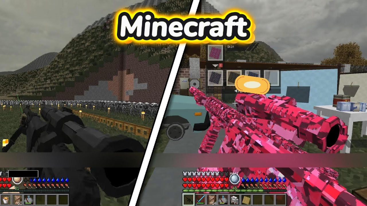 Tóm Tắt 100 Ngày | Chiến đấu ở vùng cảnh báo đỏ trong Minecraft