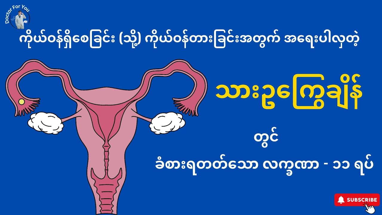 သားဥကြွေချိန် တွင် အမျိုးသမီးများ ခံစားရတတ်သော လက္ခဏာ - ၁၁ ရပ်