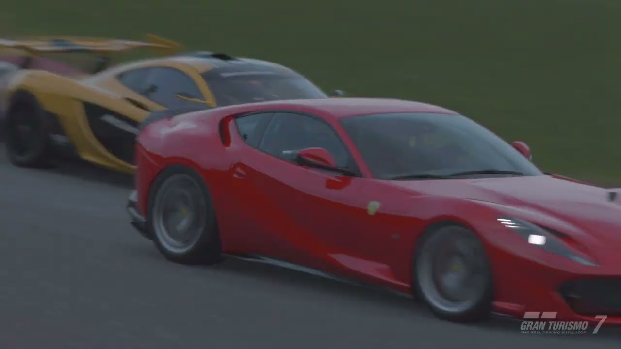 Ferrari 812 Superfast vs Sophy - Spa-Francorchamps | GT7 Replay