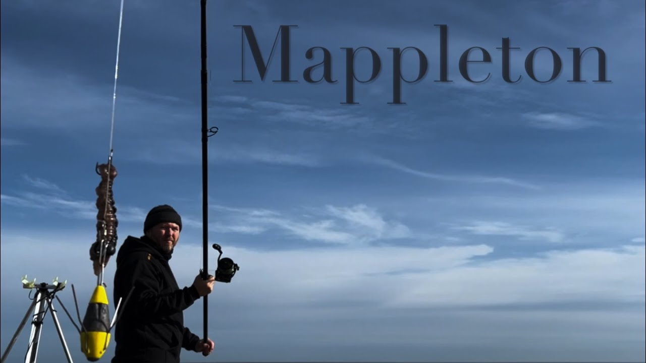Mappleton. Beach fishing uk. Holderness coast.