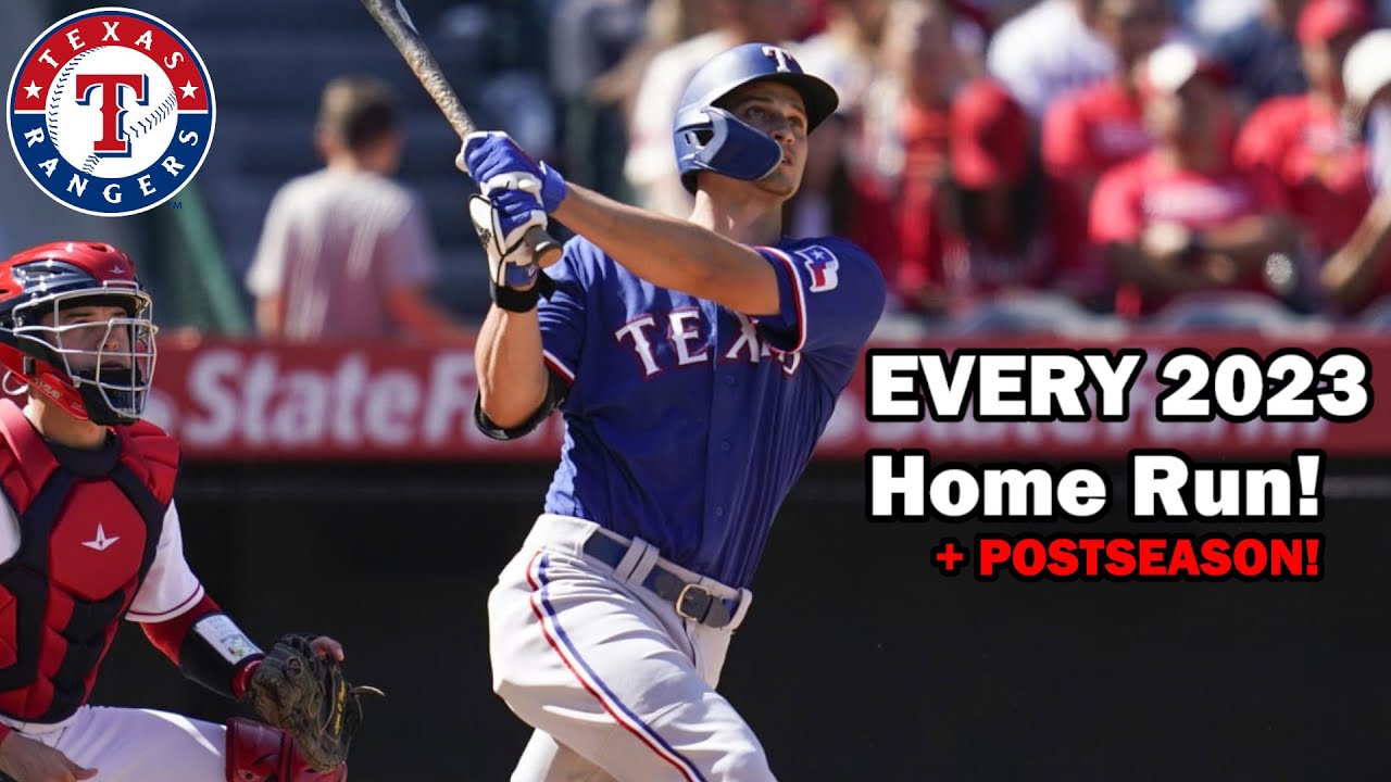 Texas Rangers: ALL 2023 Home Runs + Postseason!