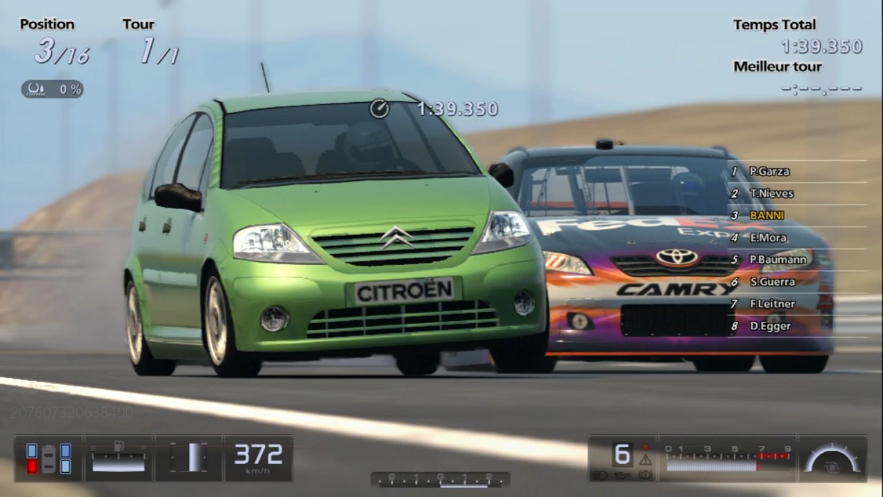 Gran Turismo 5 - Citroën C3 1.6 '02 (HYBRiD) PS3 Gameplay