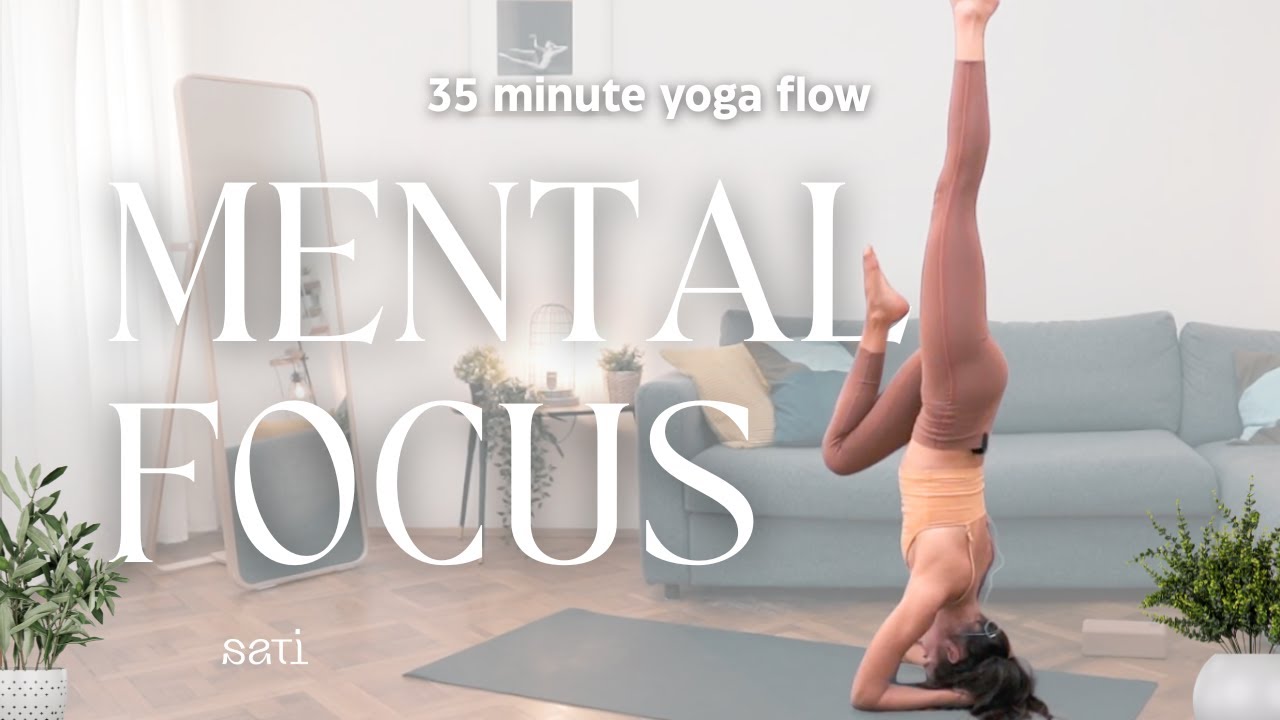35-Minute Yoga for Mental Focus | Day 6 of Mindful Week Yoga Challenge