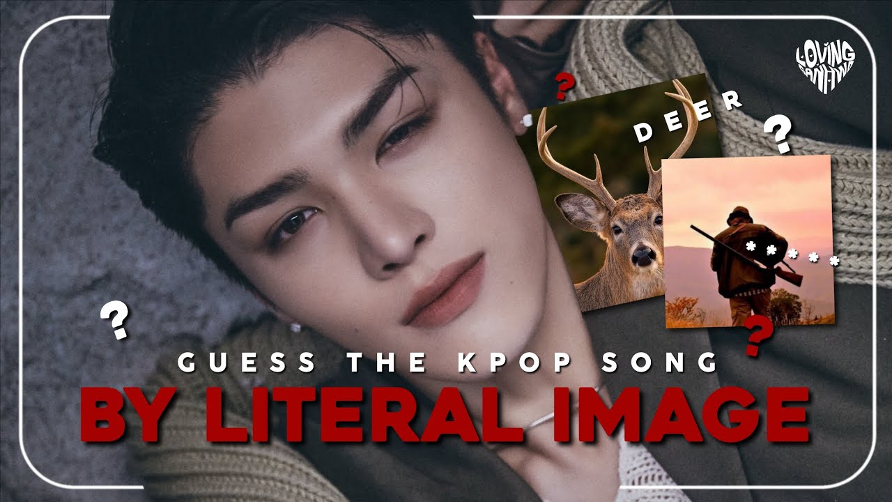 GUESS THE KPOP SONG BY LITERAL IMAGE! | KPOP BOYGROUP GAMES
