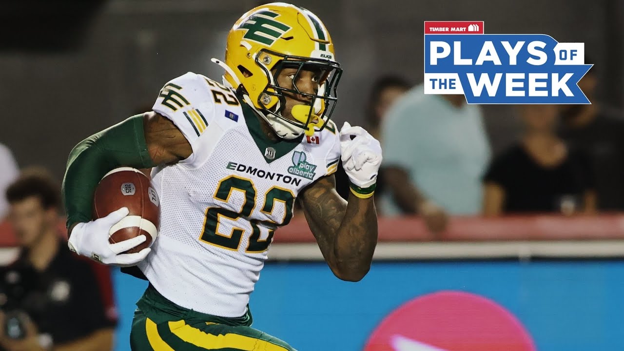 CFL Plays of the Week - Week 12, 2025
