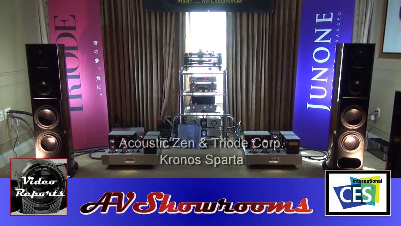 Acoustic Zen loudspeakers, Triode Corp. amplifiers and Kronos Turntable