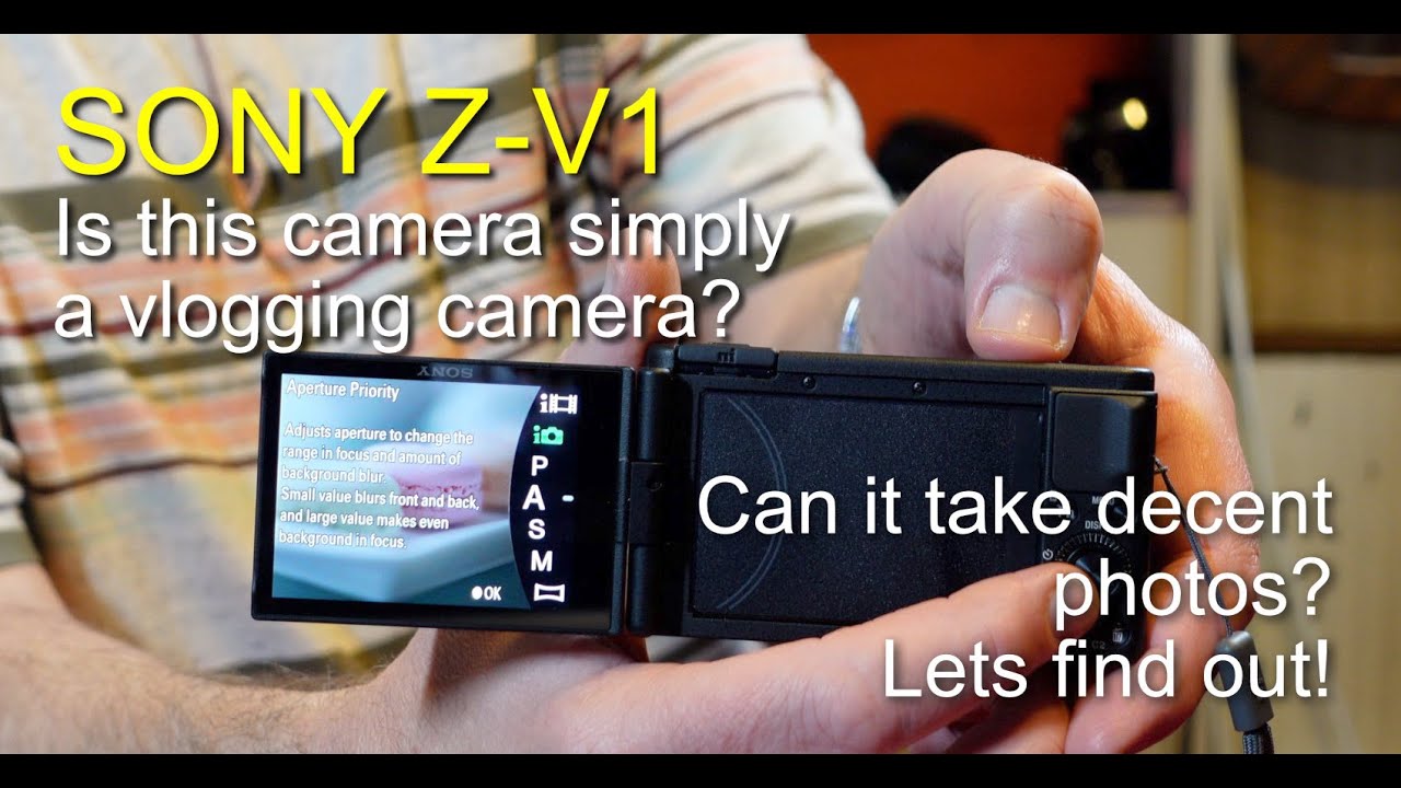 Sony Z-V1 — это только для видеоблогеров? Я использую её для фотографии, и вот почему.