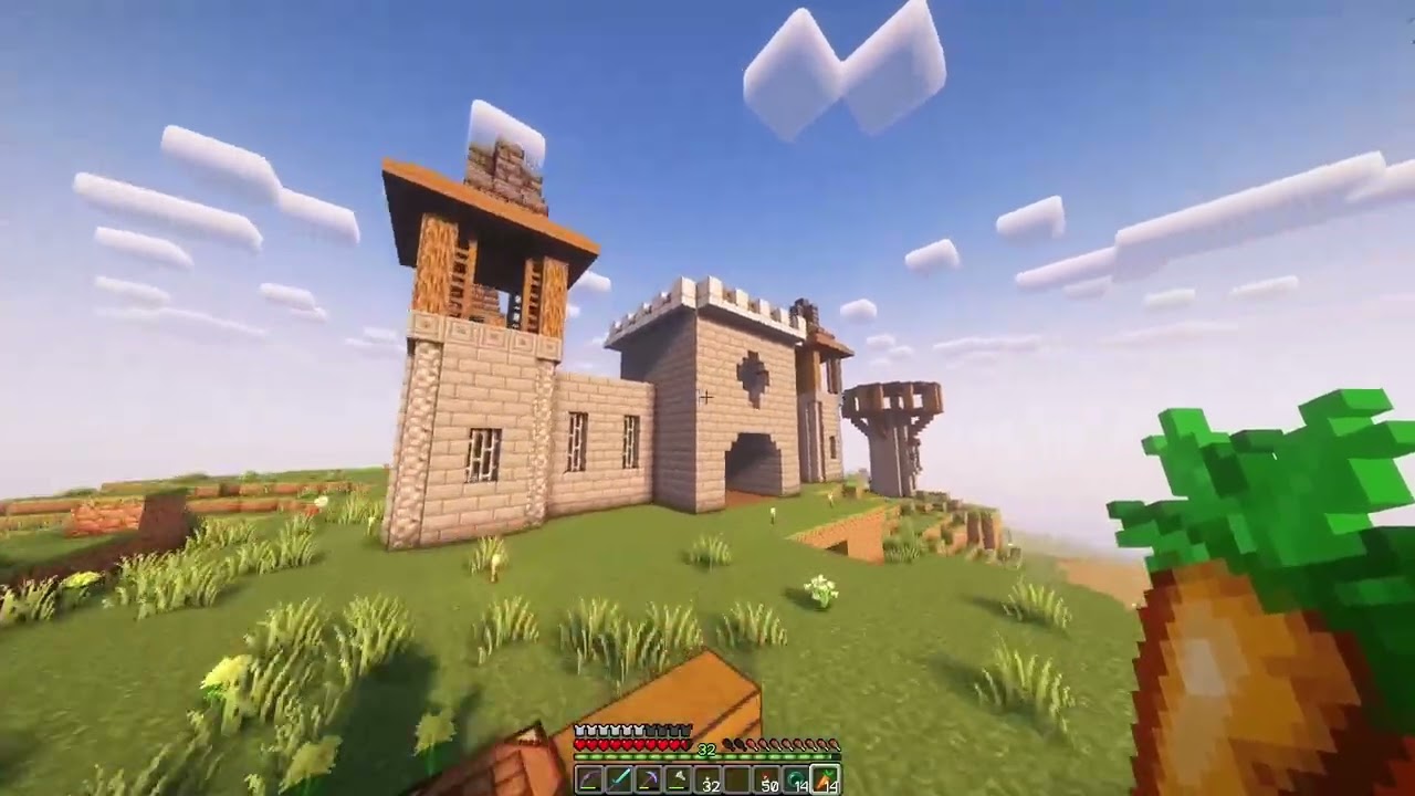 TOUR PELO MEU SERVIDOR DE MINEVRAFT VANILLA MULTPLAYER